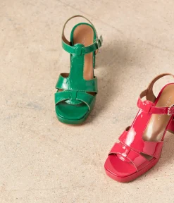 Femme Mellow Yellow Sandales-Sandales vernies Aude