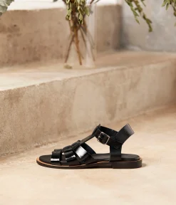 Femme Mellow Yellow Sandales, Mules-Sandales vernies es Isadora