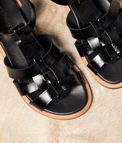 Femme Mellow Yellow Sandales, Mules-Sandales vernies es Isadora