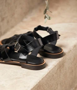 Femme Mellow Yellow Sandales, Mules-Sandales vernies es Isadora