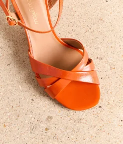 Femme Mellow Yellow Sandales-Sandales vernies Emanuela