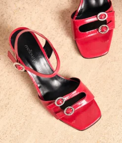 Femme Mellow Yellow Sandales-Sandales vernies s Denisa