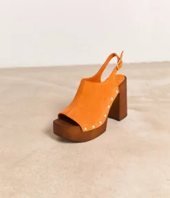 Femme Mellow Yellow Sandales-Sandales-sabots orange Bonnie