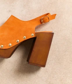 Femme Mellow Yellow Sandales-Sandales-sabots orange Bonnie