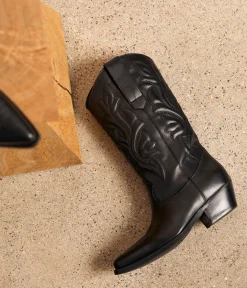 Femme Mellow Yellow Bottes-Santiags cuir Zély