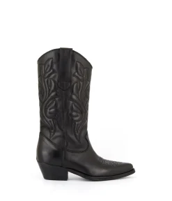 Femme Mellow Yellow Bottes-Santiags cuir Zély