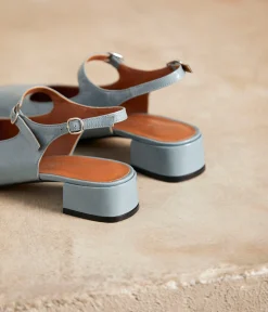 Femme Mellow Yellow Ballerines, Slingbacks-Slingbacks verni Clarissa