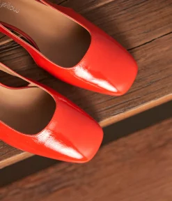 Femme Mellow Yellow Escarpins, Babies-Slingbacks orange Catalina