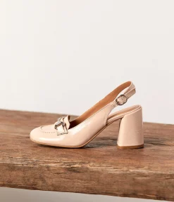 Femme Mellow Yellow Escarpins, Babies-Slingbacks vernis s Adelia