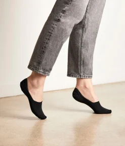 Mellow Yellow Chaussettes-Socquettes invisibles noires Ingrid