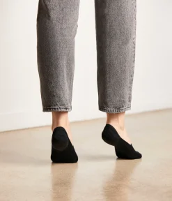 Mellow Yellow Chaussettes-Socquettes invisibles noires Ingrid