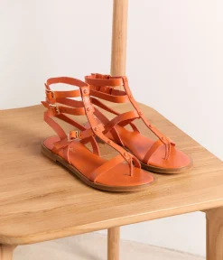 Femme Mellow Yellow Sandales-Spartiates cuir Rita